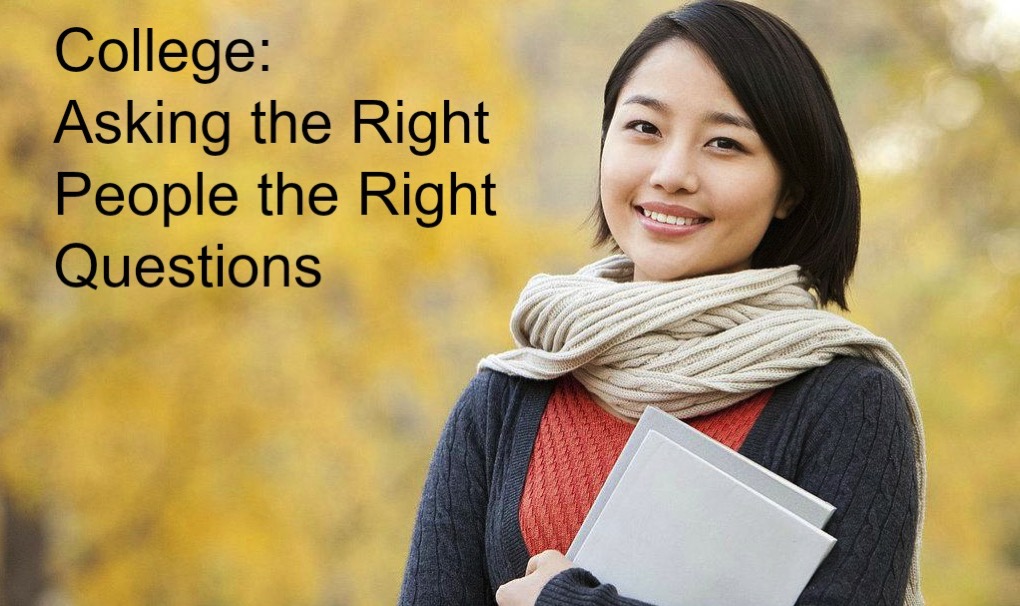 WEBINAR: College – Asking the Right People the Right Question