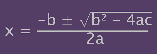 The Quadratic Equation