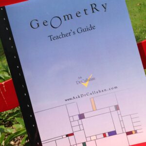 Homeschool geometry - Teacher's Guide for Jacobs Geometry Seeing, Doing, Understanding