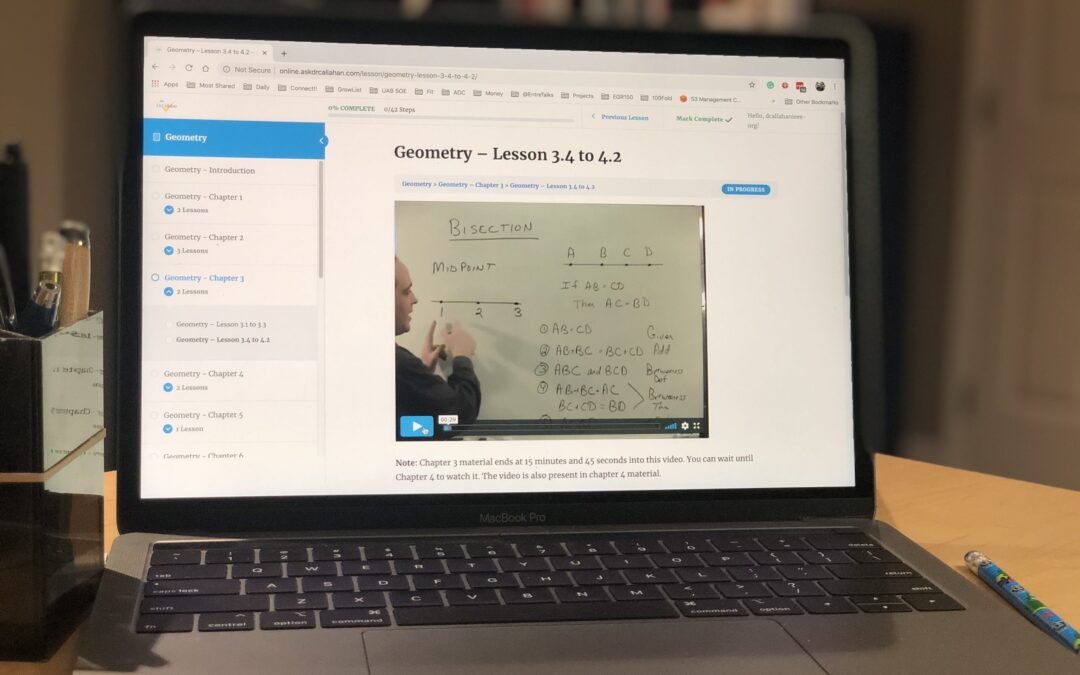 Geometry Online Course – Monthly Subscription