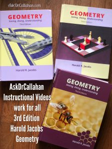 3rd Edition Jacobs Geometry